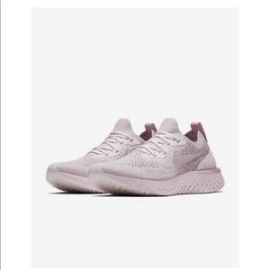 nike epic react flyknit pearl pink